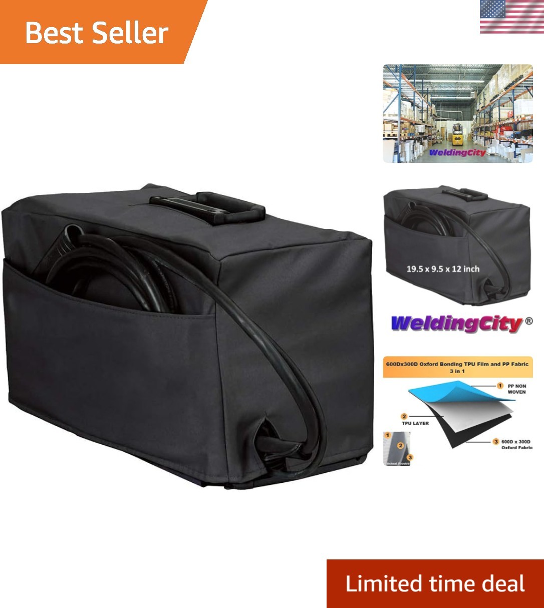 Custom Fit Protective Cover for Hobart Welders 100-210 – Lightweight and Durable