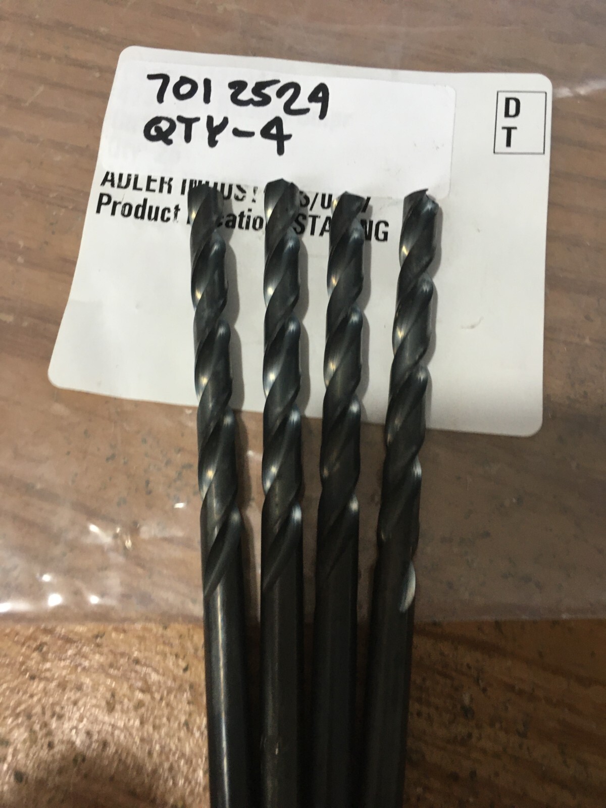 (4) Cleveland® – #5 HSS 118° Black Oxide Finish Jobber Drill