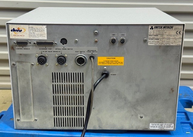 Unitek Miyachi 250DP/230 1-250-03-02 250 Dual Pulse Stored Energy Power Supply