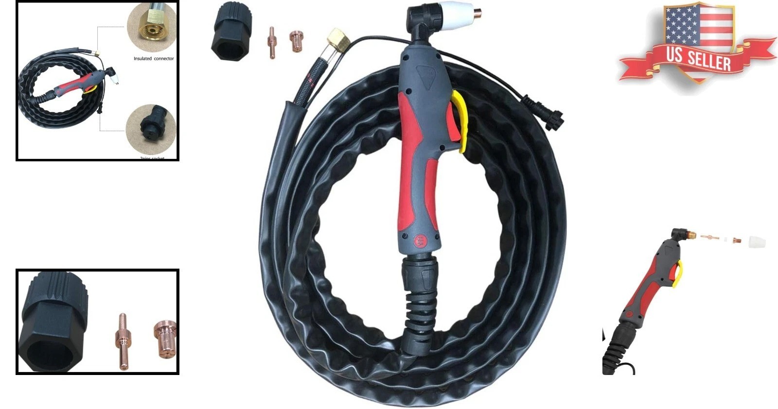 PT-31 Air Plasma Cutting Torch – 4m, 60% Duty Cycle, HF Ignition, Certified
