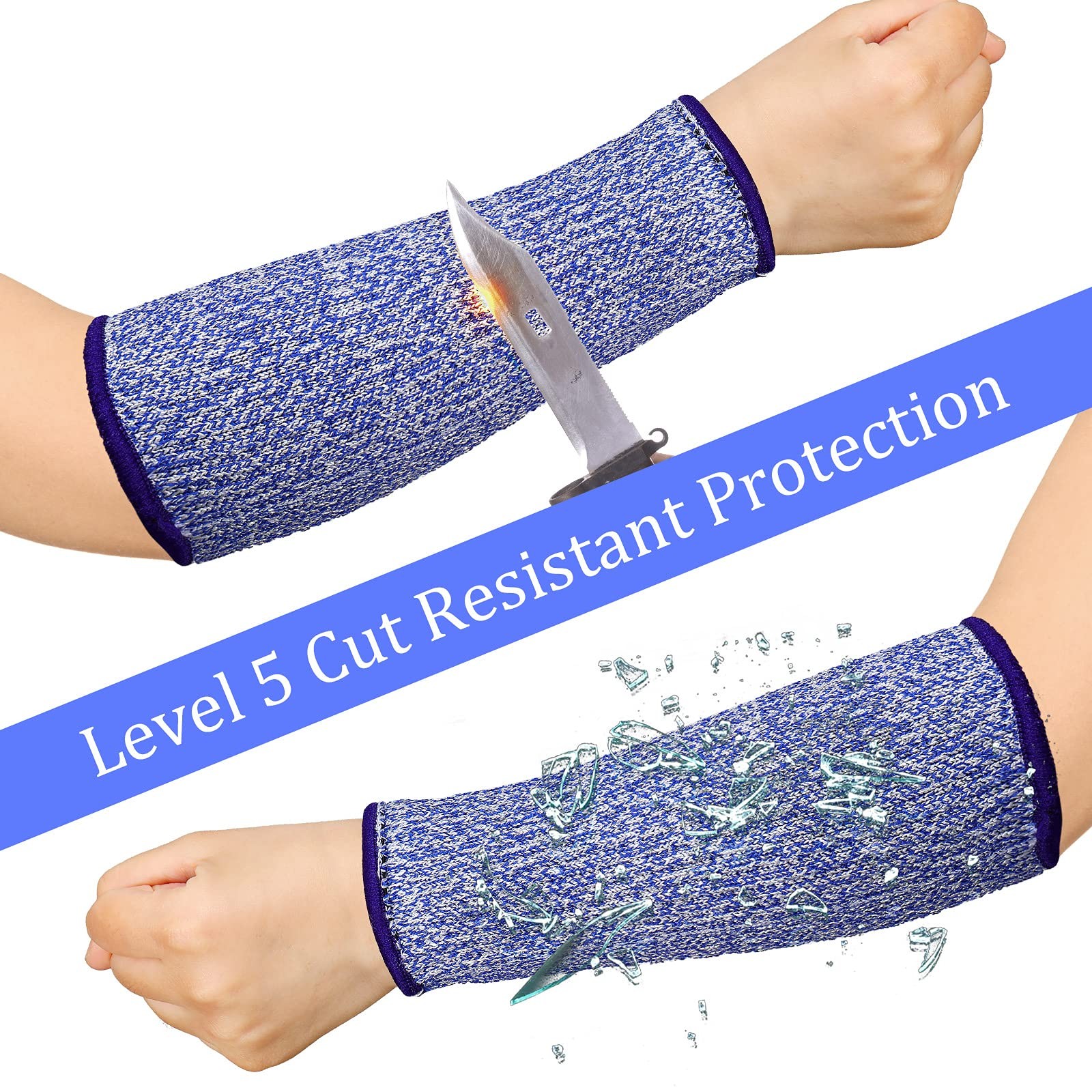 Sintege 3 Pairs Arm Protectors for Thin 7.9 Inch, Black, Royal Blue, Grey
