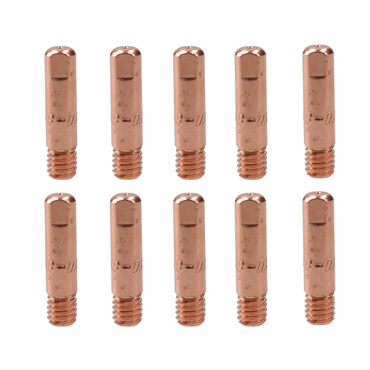 Cebora 130 & 110 / Snap On 130 2x Shroud / Nozzle & 10x 0.8mm Welding Tips
