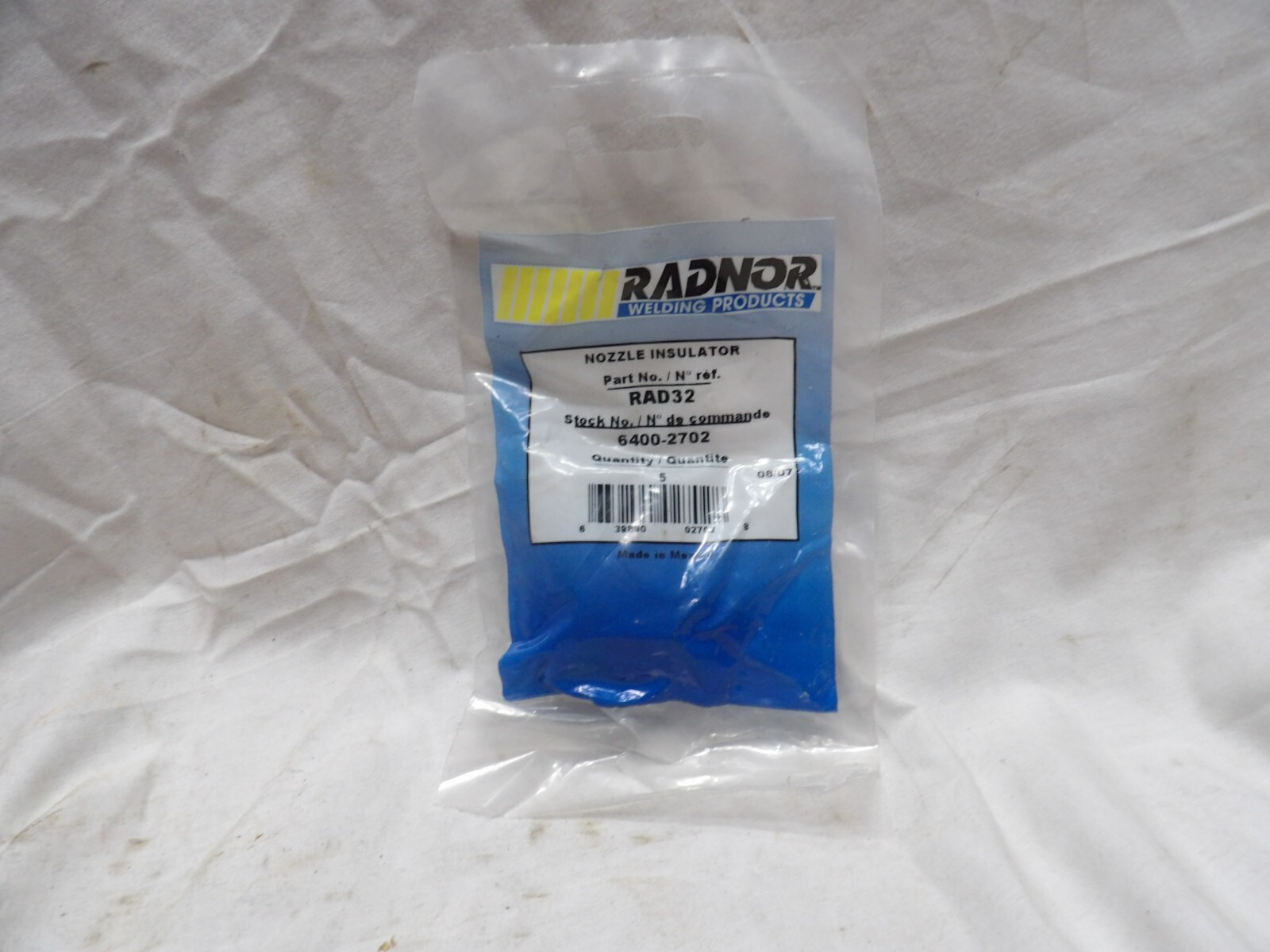 Radnor Insulator #64002702 (Pkg of 5)
