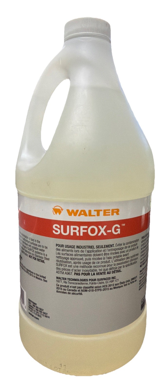 Walter Surface Technologies 54A065 Weld Cleaning Electrolyte, 50.7 Oz.