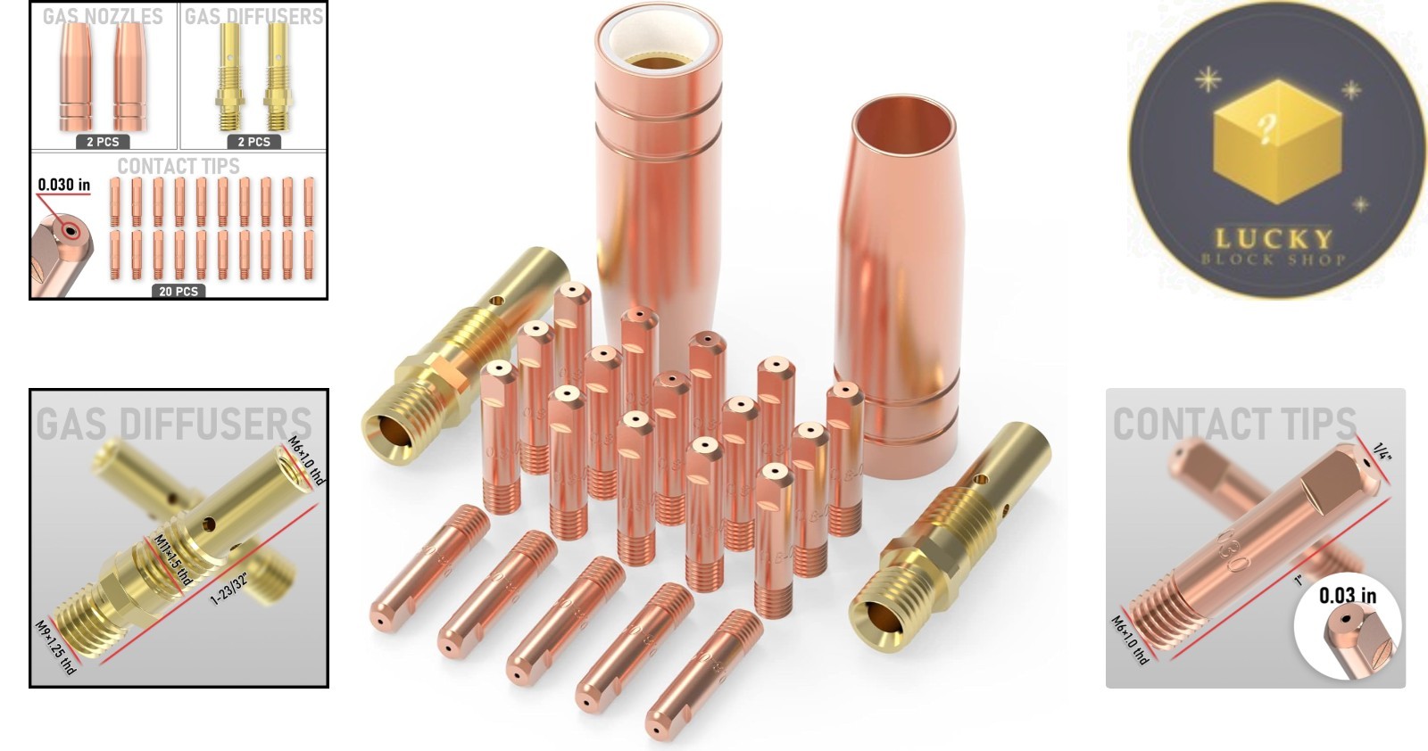 Versatile .030″ MIG Gun Accessory Kit for Seamless Welding & Metal Fabrication