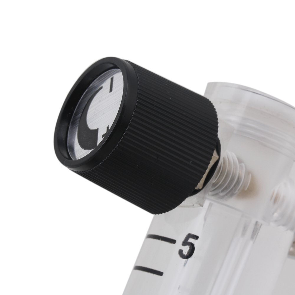 10P LZQ-3 Oxygen Flow Meter 0-5LPM for Measuring &Controlling the Flow of Oxygen