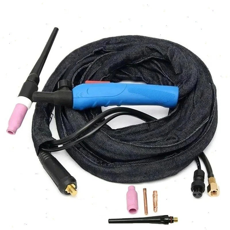WP-17FV TIG Welder Torch Gun Air-cooled 10FT/16FT/23FT Fit TIG Welding Machine