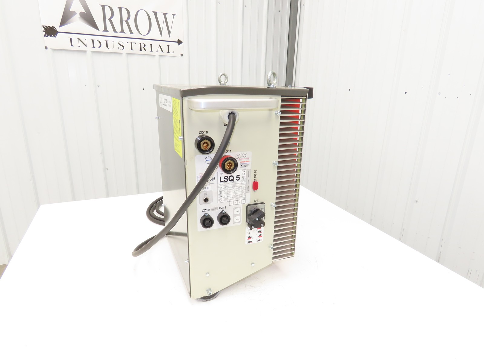 SKS Leipold LSQ5 Welding Power Supply 420A 480A/38V 15A/14.8V 77-1185-00
