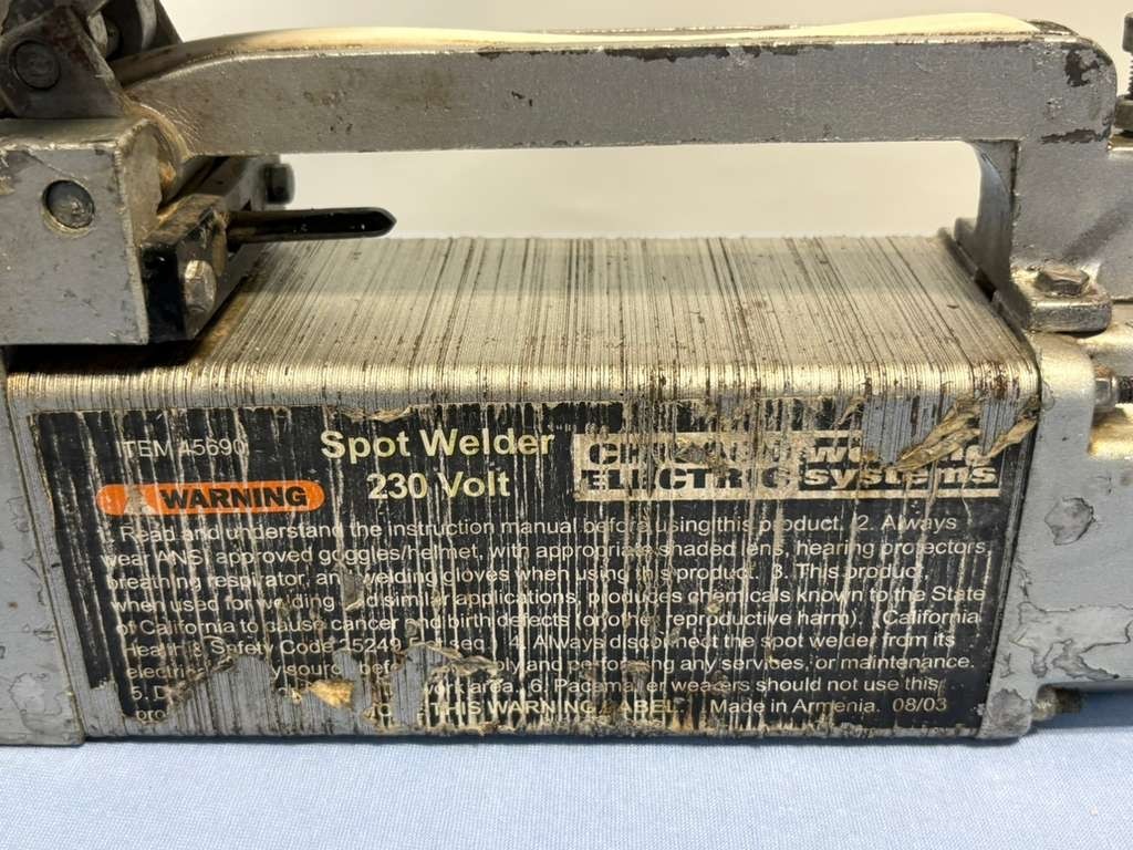 Chicago Electric Welding Systems Spot Welder Part 45690