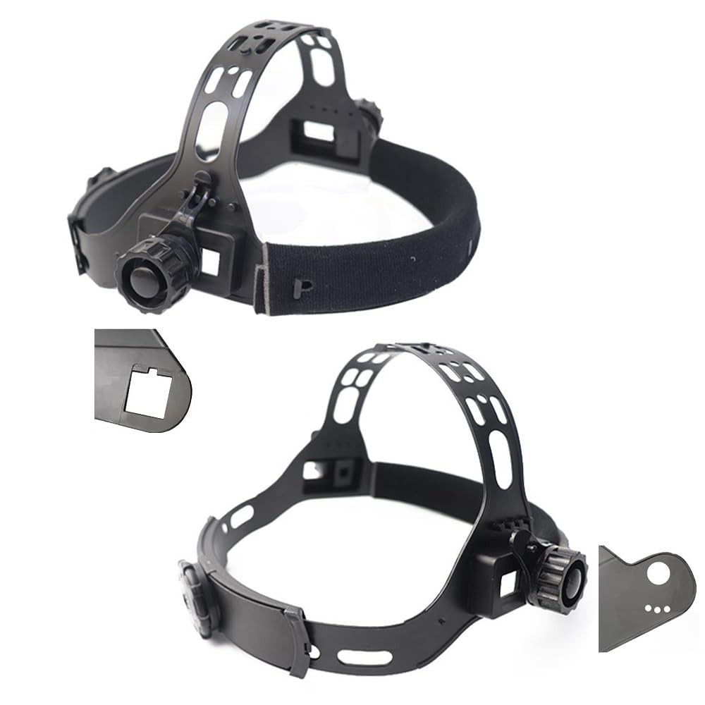 ThtRht 2 Pack Welding Helmet Headgear Replacement Adjustable Hood…