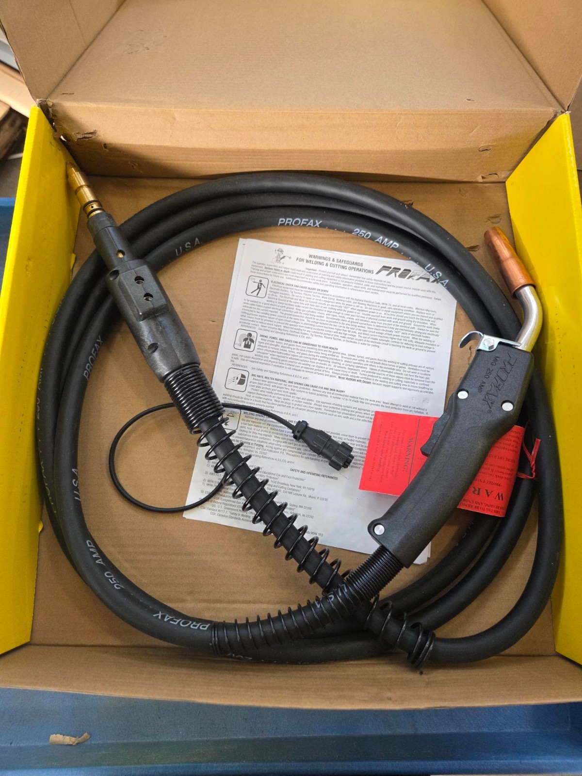 Profax-Platinum PXM MIG Gun-0.045in-15 ft.-25A, M250-4045-15
