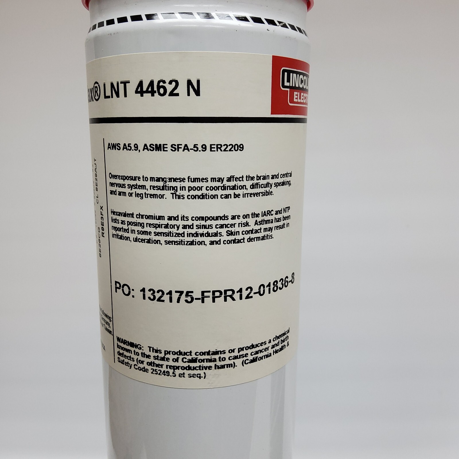 Duplex Stainless Electrod Welding Rod TIG 3/32 x 18″ AWS ER2209 LNT 4462, 36 LB