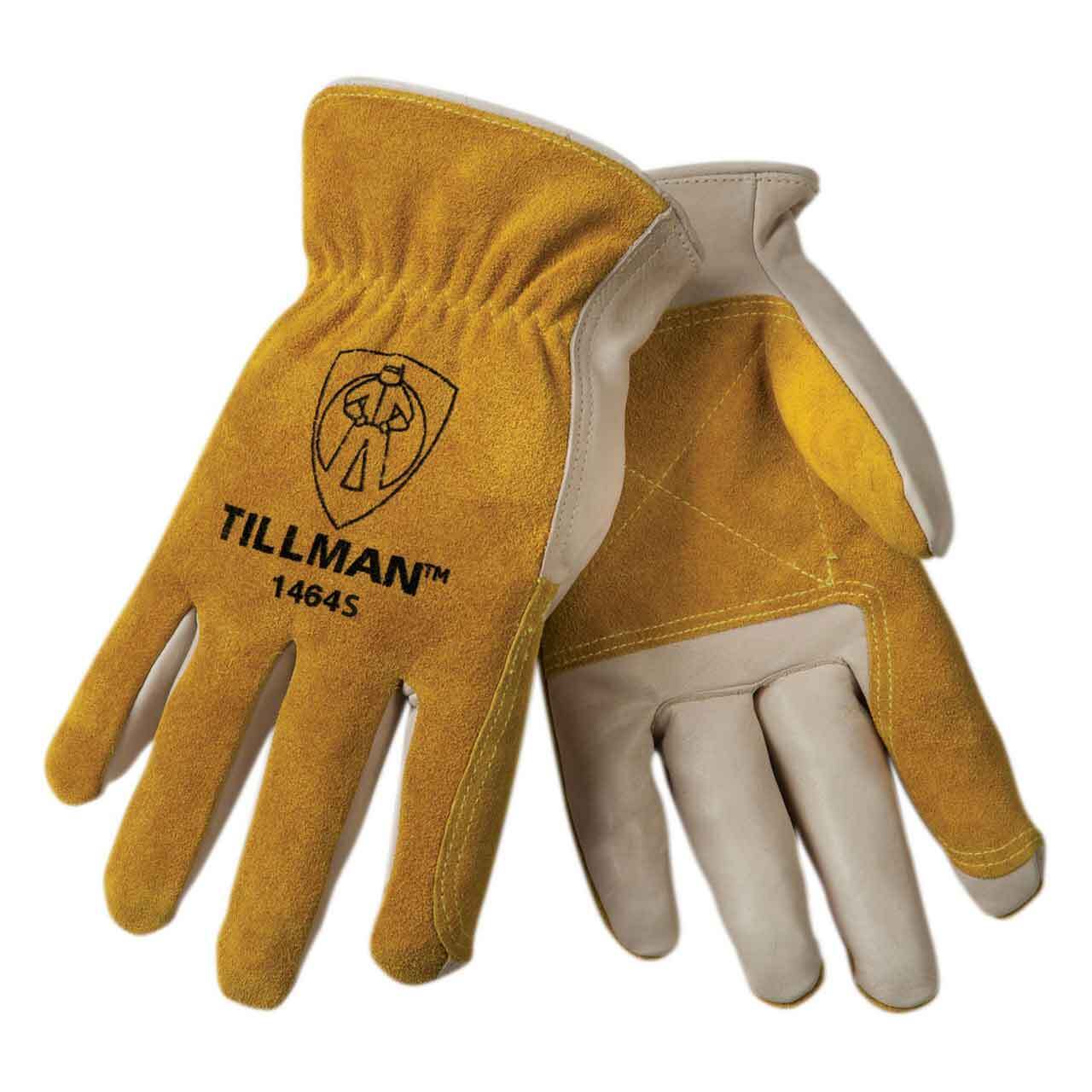 Tillman 1464 Top Grain Cowhide/Split Drivers Gloves Small