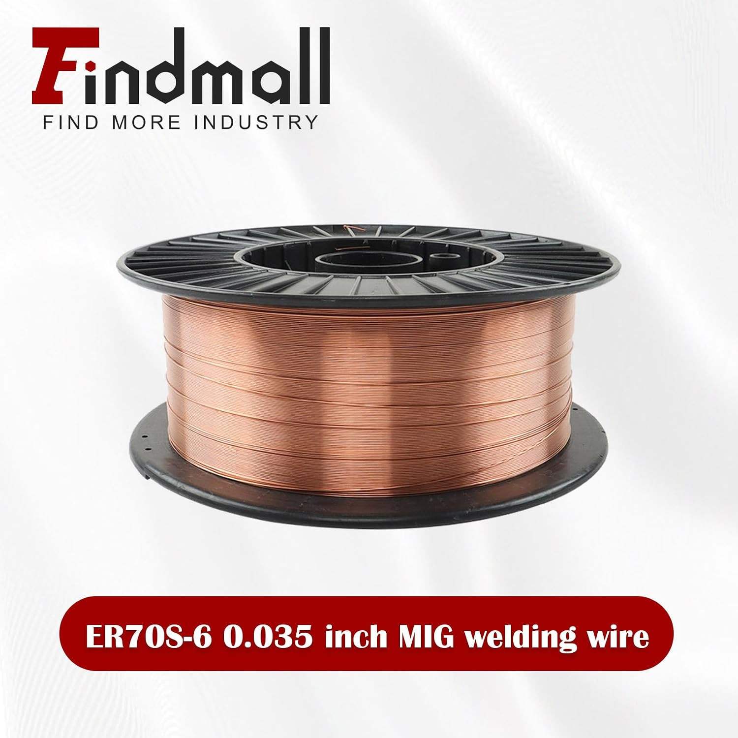 ER70S-6 Mild Steel 0.035 Inch MIG Welding Wire Low Splatter 33 Pound Spool Fit f
