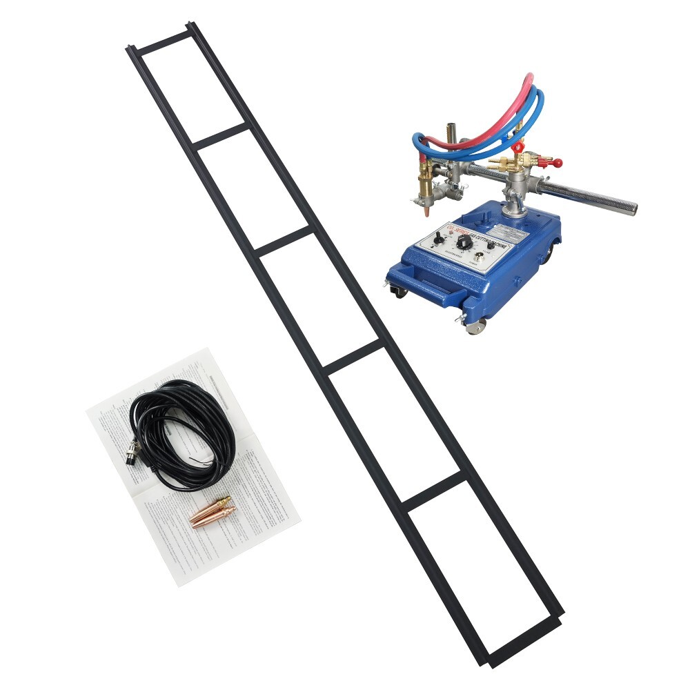 CG1-30C Semi-auto Torch Track Burner Gas Cutting Machine 110V 5.9ft Track