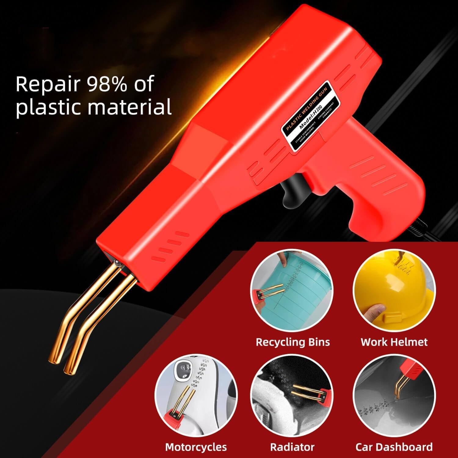 Quick Plastic Repair Welder – Multipurpose Kit