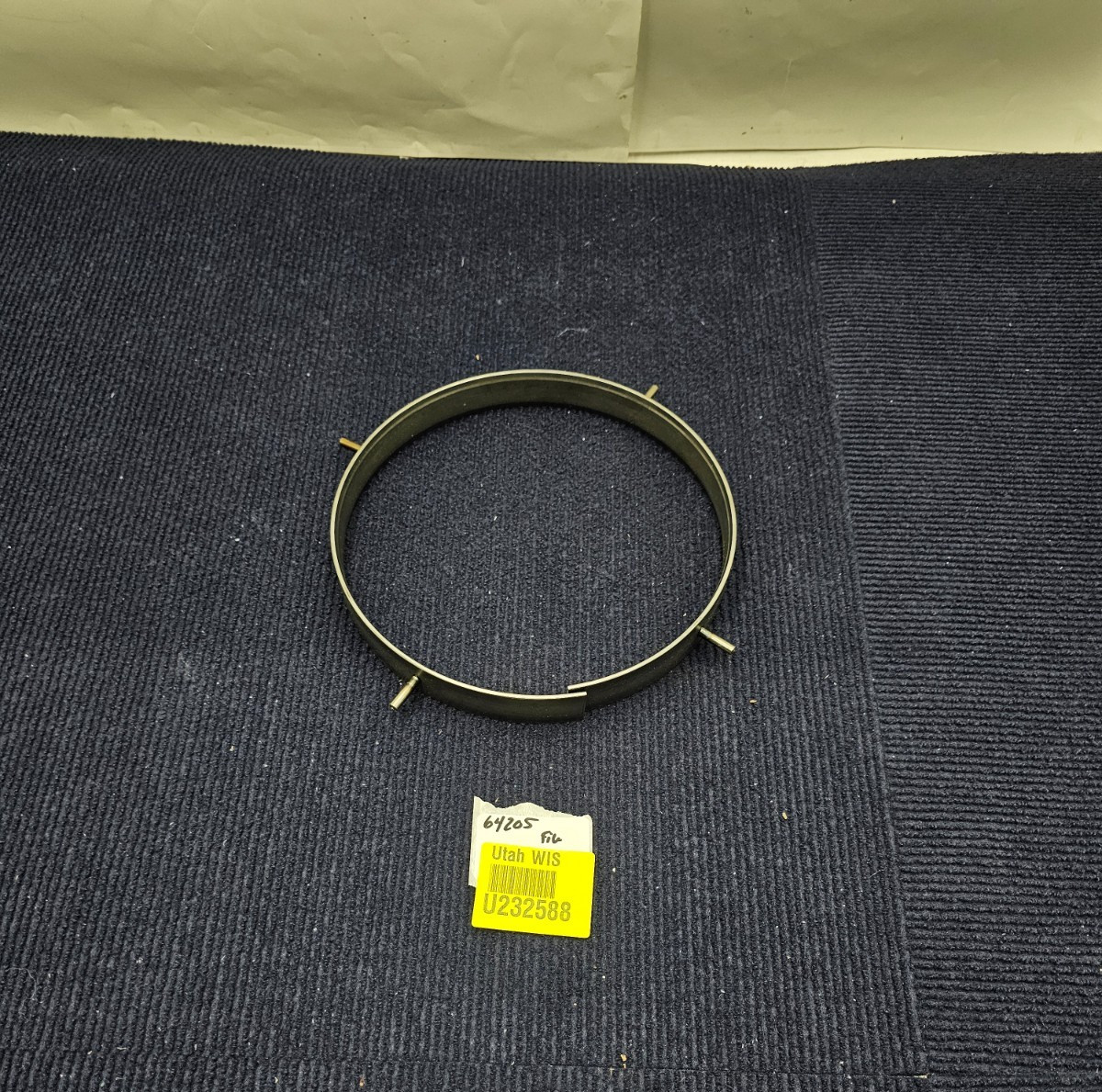 (QTY 6) STD Welding Backing Ring 8″ Diameter A109 14908512 Heavy Duty
