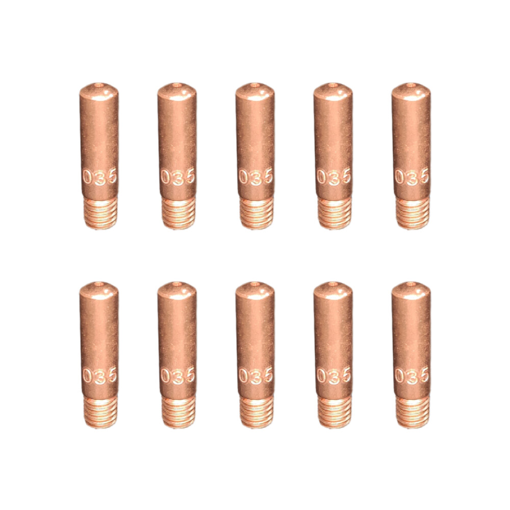10-pk 11-35 .035″ Contact Tips for Tweco Mini #1 Linc. 100L MIG Welding Gun 100A