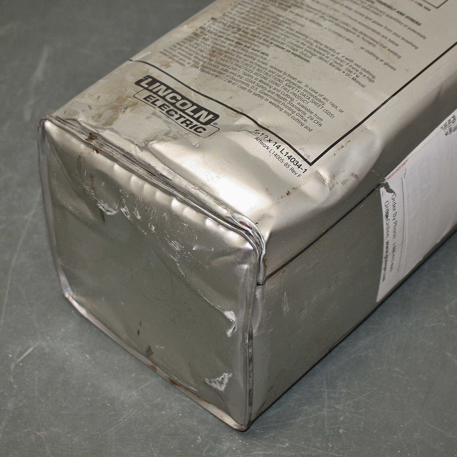 50 lbs Lincoln Stick Electrode Excalibur 7018MR, 3/32″ x 14″, Welding, E7018 AWS