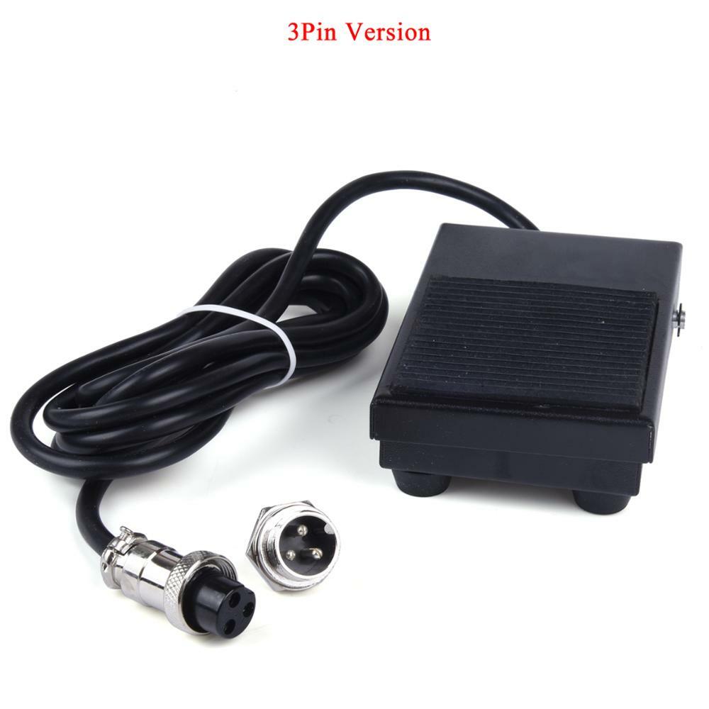 2 Pin 3 Pins Foot Pedal Power Controller Switch Hands-free Plasma Cutting Welder