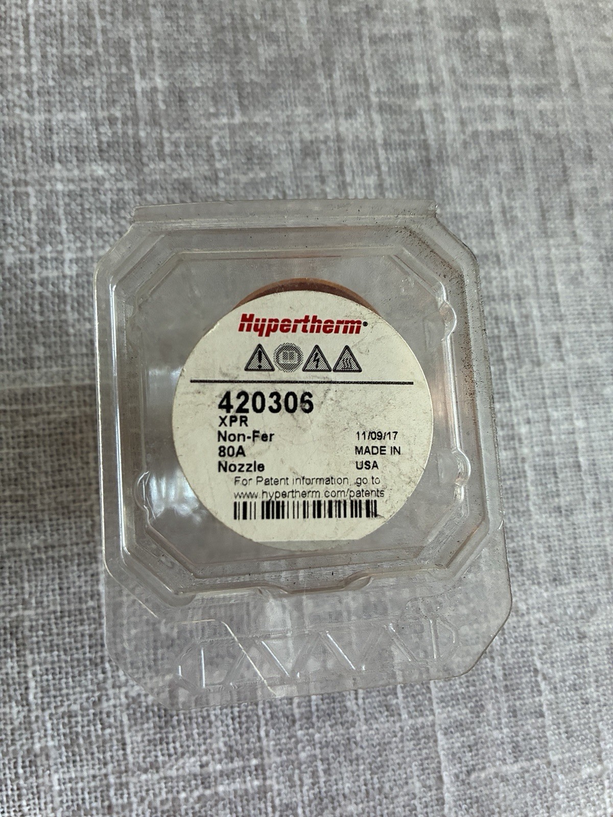 HYPERTHERM NOZZLE 420306 XPR 80A Non -Fer