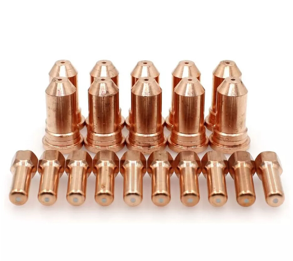 20pcs Plasma Electrode MT52556 Nozzle Tip MT51248.14 for PT-100 IPT-100 Torch