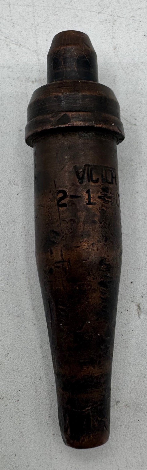 Vintage Victor 2-1-101 Oxy Acetylene Heating Torch Tip Nozzle Welding USA