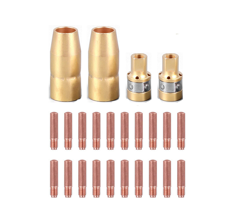 Contact Tips Nozzle Gas Diffuser Liner fits Hobart Handler 210MVP MIG Welder US