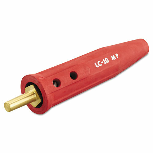 LENCO LC-10MP TAPERED PLUG FOR MILLER WELDER ( AEAD200LE, MM 35) 05081 RED