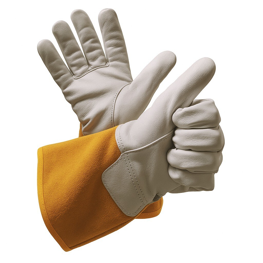 3 Pairs Goat Leather TIG Welding Gloves – Premium Comfort, Protection
