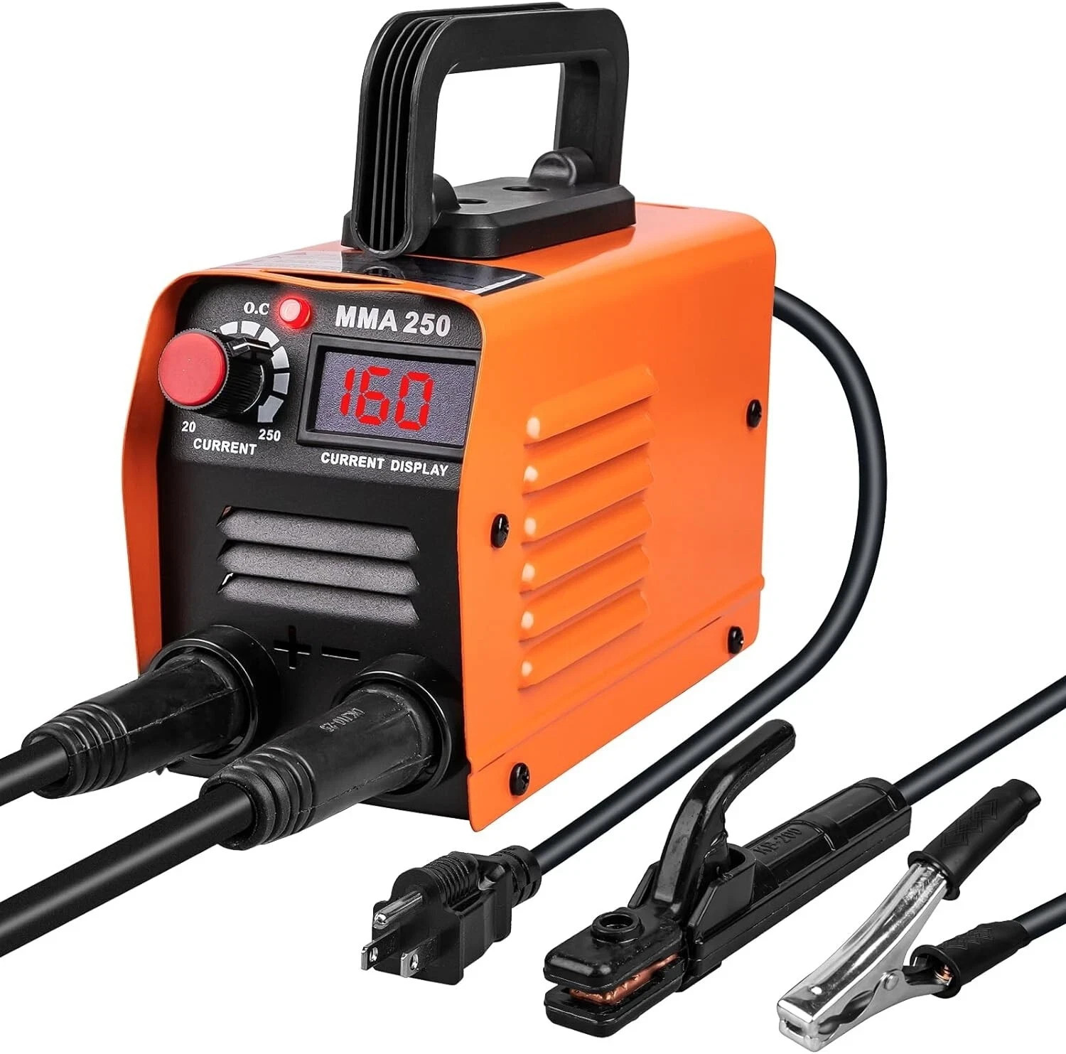Soldadora Electrica Portatil Inversor 250A 110v Maquina De Soldar MMA ARC