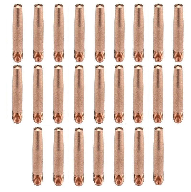 MIG 14T52 .052″ Welding Contact Tips Tapered for Tweco, Lincoln 200-400 PK of 25