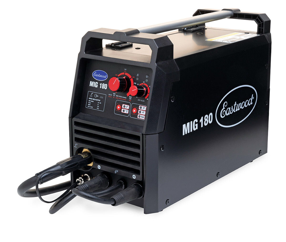 Eastwood 180 Amp MIG Welder 120V 240V for Steel & Aluminum Auto Restoration