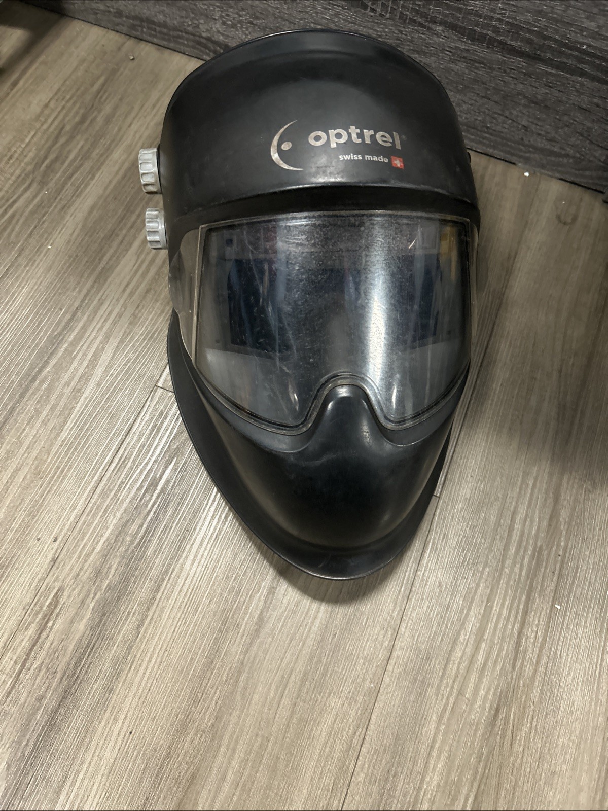 USED Optrel Panoramaxx CLT Black Crystal Welding Helmet CHECK PICTURES
