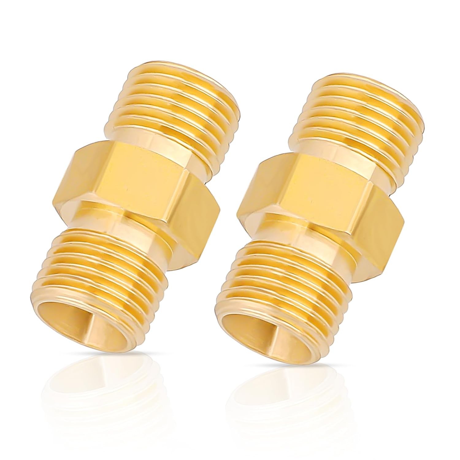 Welding Hose Coupler Adapter Set 9/16-18 LH RH Torch Repair Kit Male Female