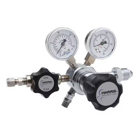 Harris Kh1131 High Purity Gas Regulator, Argon, Helium, Nitrogen, Single Stage,
