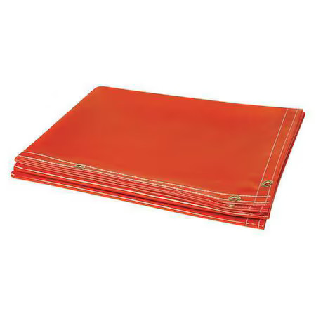Steiner 338-6X10 Welding Curtain, Transparent Vinyl, 10 Ft W., 6 Ft H., 13