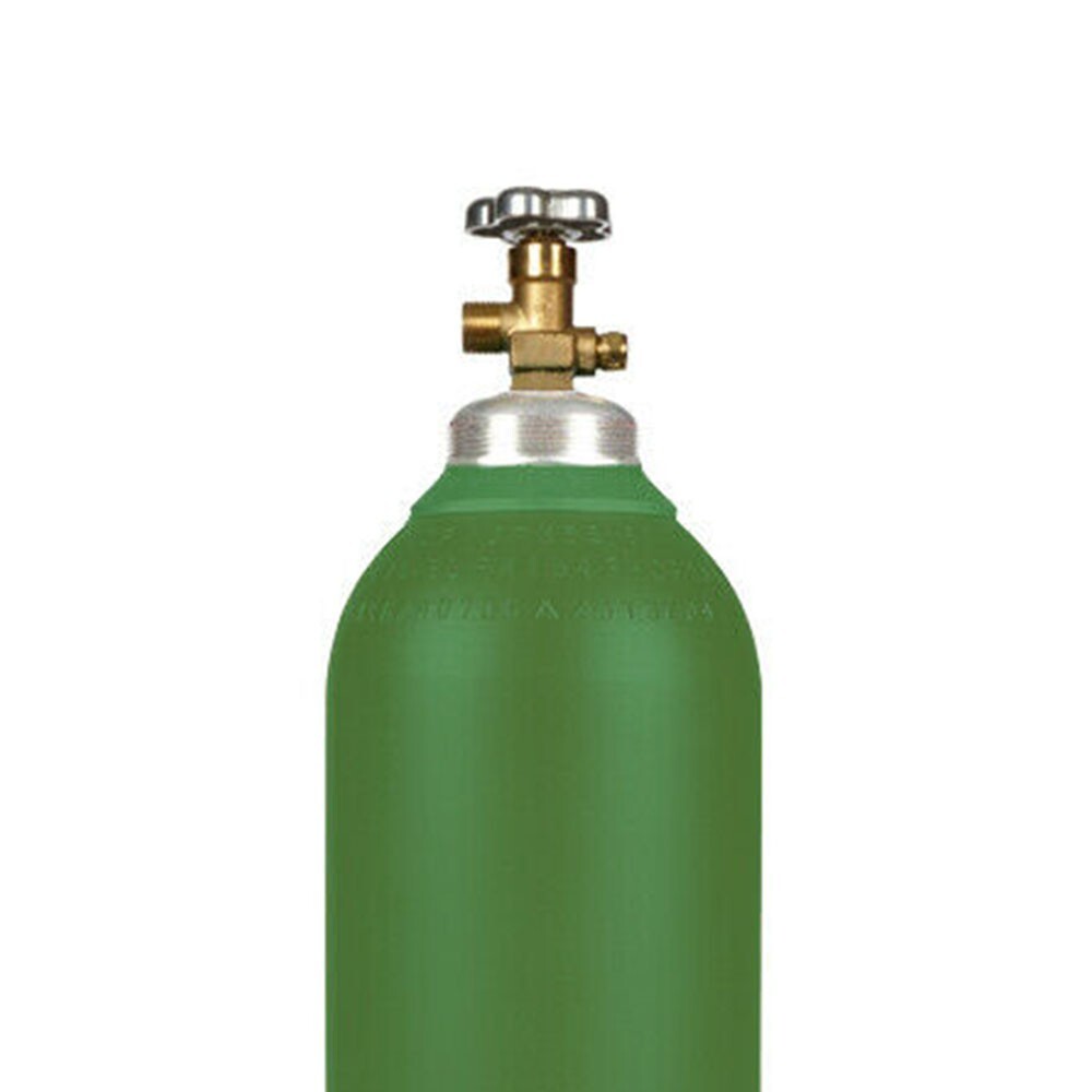 New 80 Cu Ft Steel Oxygen Cylinder Tank CGA540 Oxyacetylene Welding DOT Approved