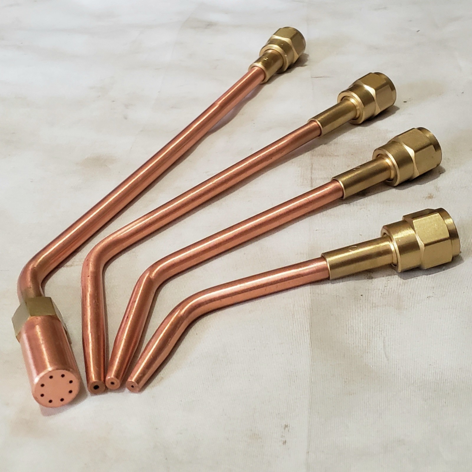 Flame Tech Victor Style Welding Brazing Tip Set & Rosebud Fits 100FC WH270FC