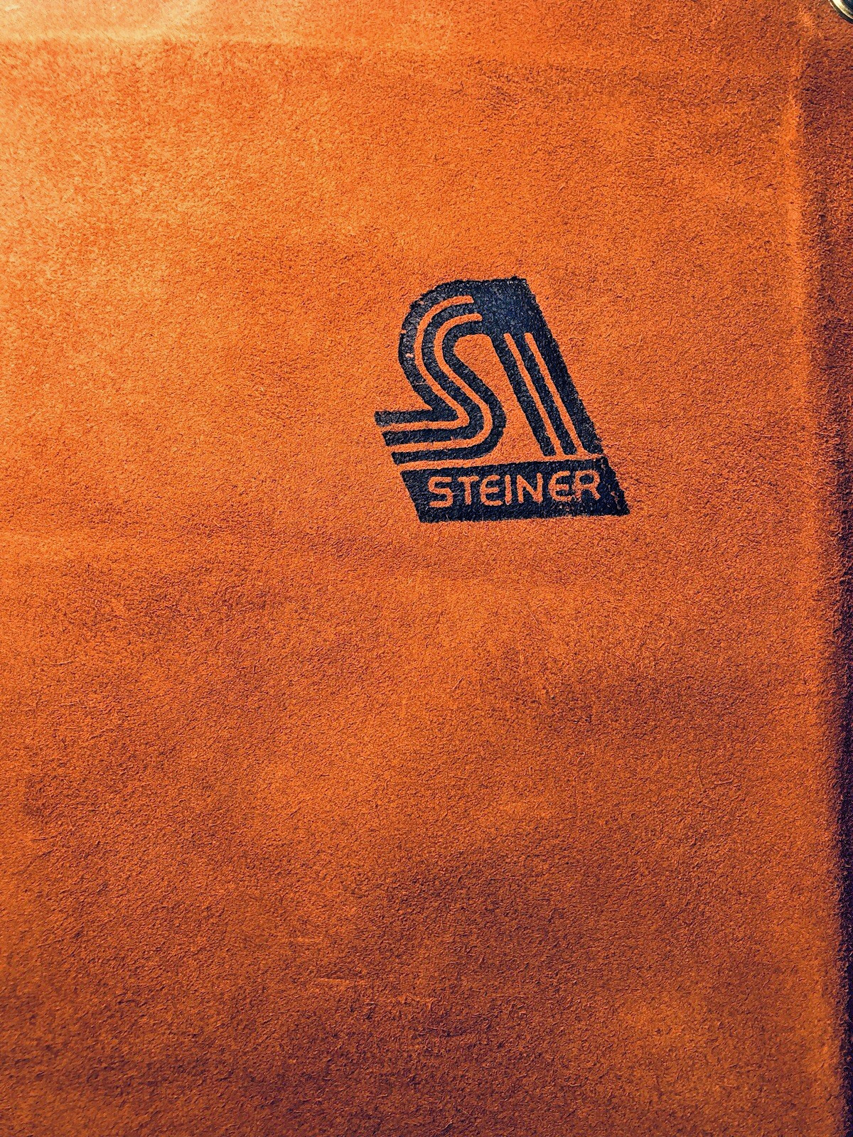 Steiner 24×36 brown leather Welding bib apron part# 12165