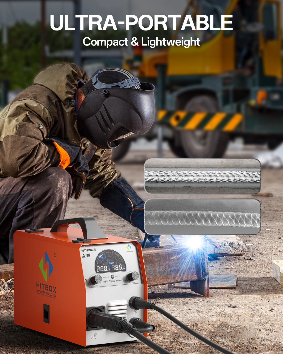 MIG Welder 4 in 1 200A 110V 220V DC Inverter Gasless Gas MIG TIG Welding Machine