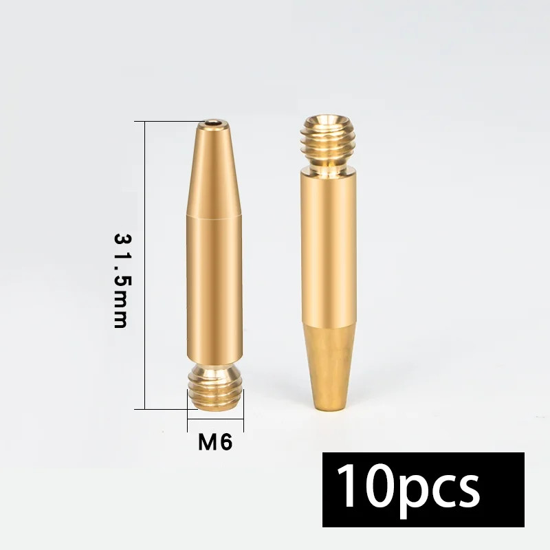 HR Laser Welding Nozzle M6 H31.5 Guide Wire Nozzle For WSX HUANRI Laser Weld Gun