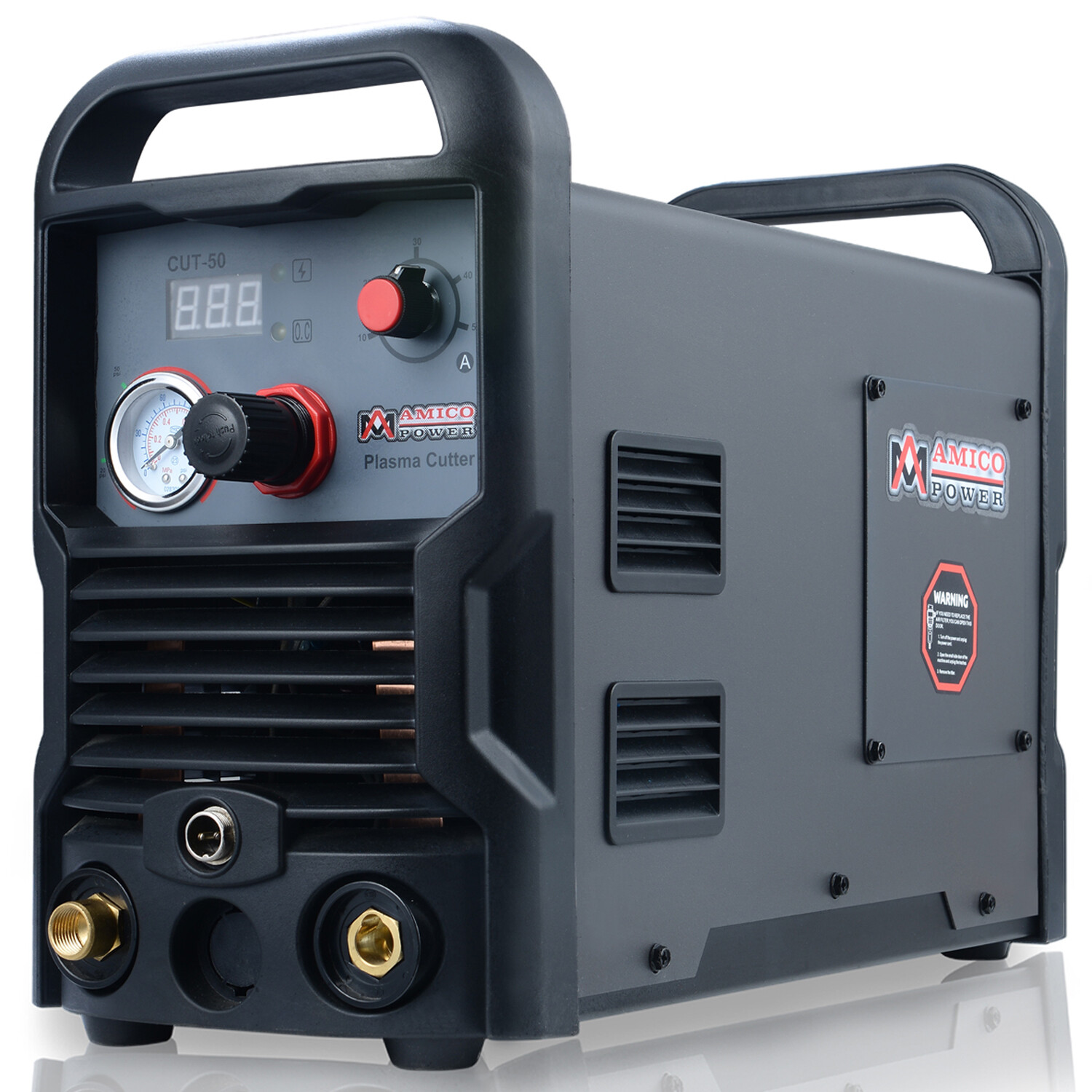 CUT-50, 50A Plasma Cutter, Professional Cutting machine, 110/230V Dual Voltage