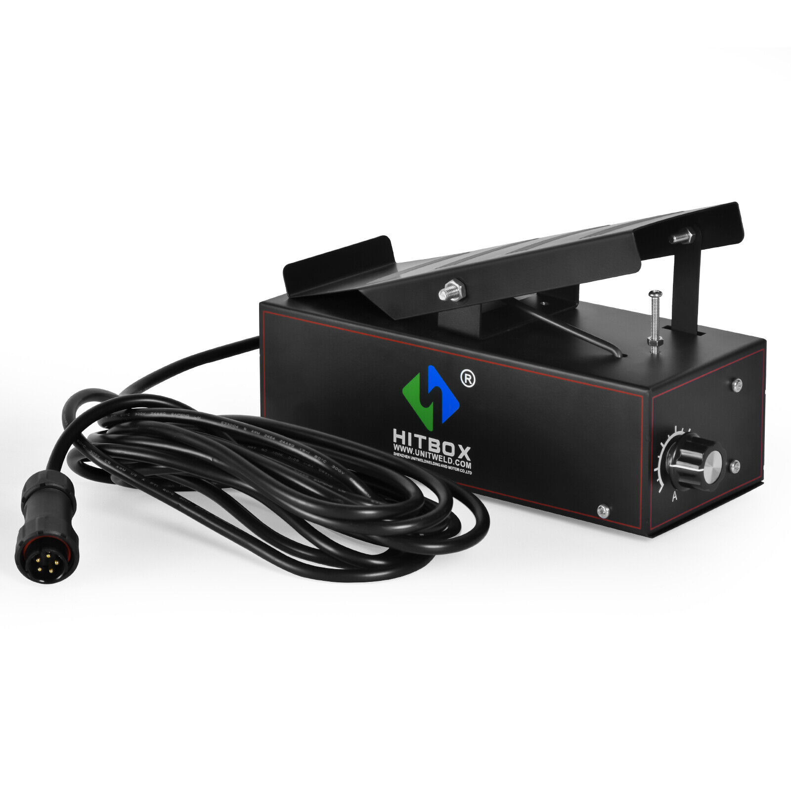 HITBOX 200A 6 IN1 AC/DC TIG Aluminum Welder with Remote Control Foot Pedal,220V