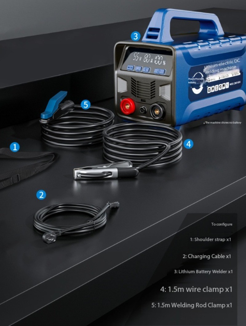 ZW-160A DC Welding Machine with Integrated Charging and Extended Run Time