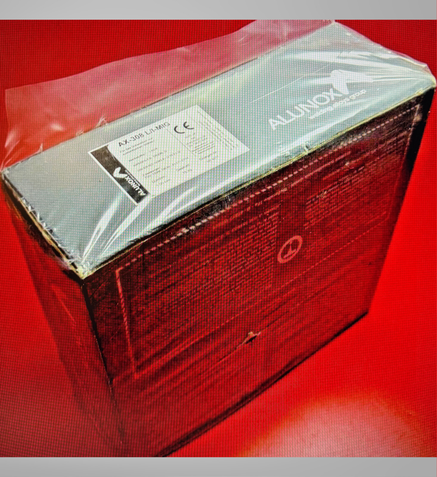 Alunox welding wire AX-308 L/I-MIG 1.4316 Ø 1.0 mm 15 kg wire VA V2A NEW & original packaging