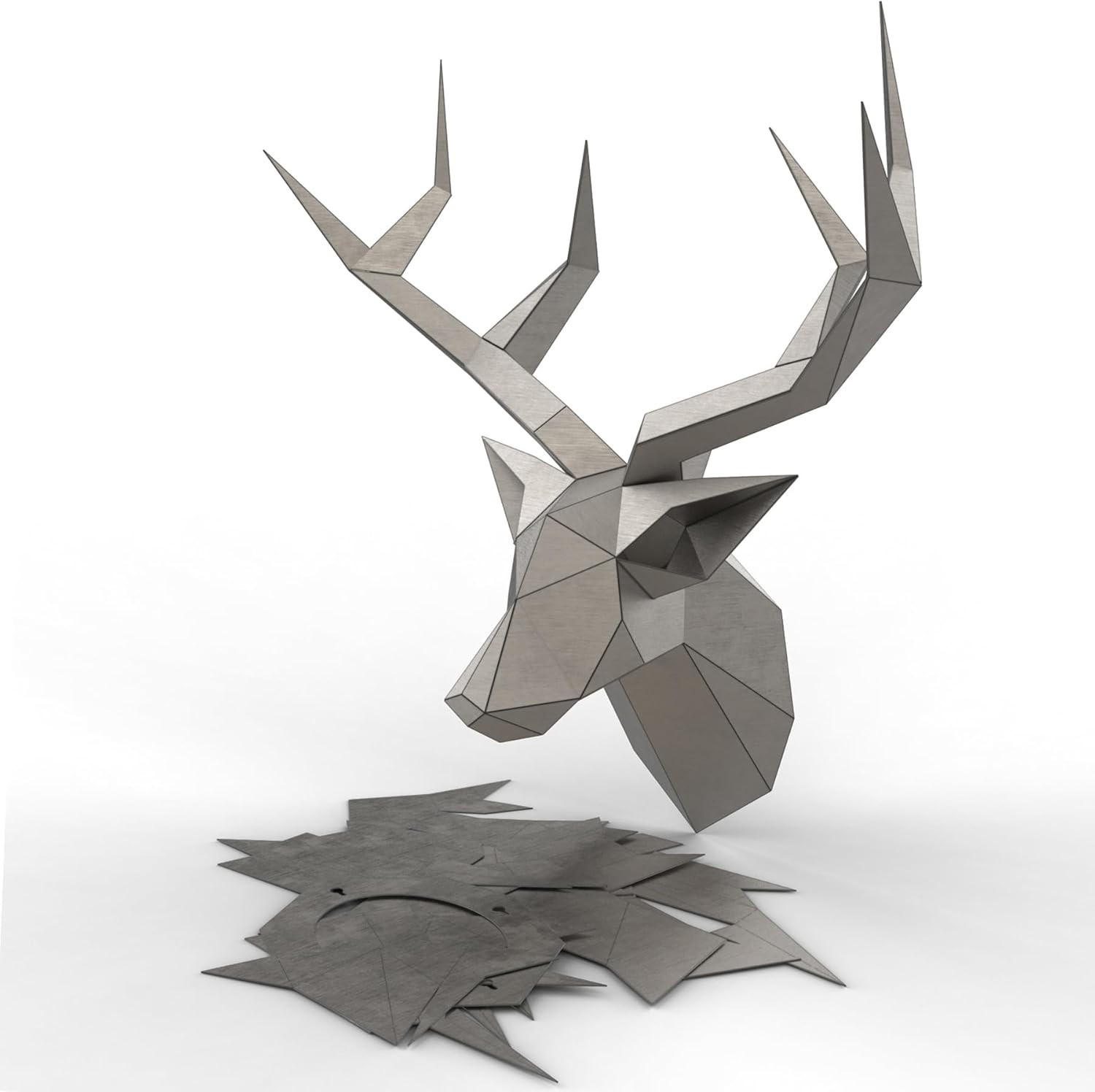 DIY Deer Head Welding Project Precision 201 Stainless Steel for Skill Building-