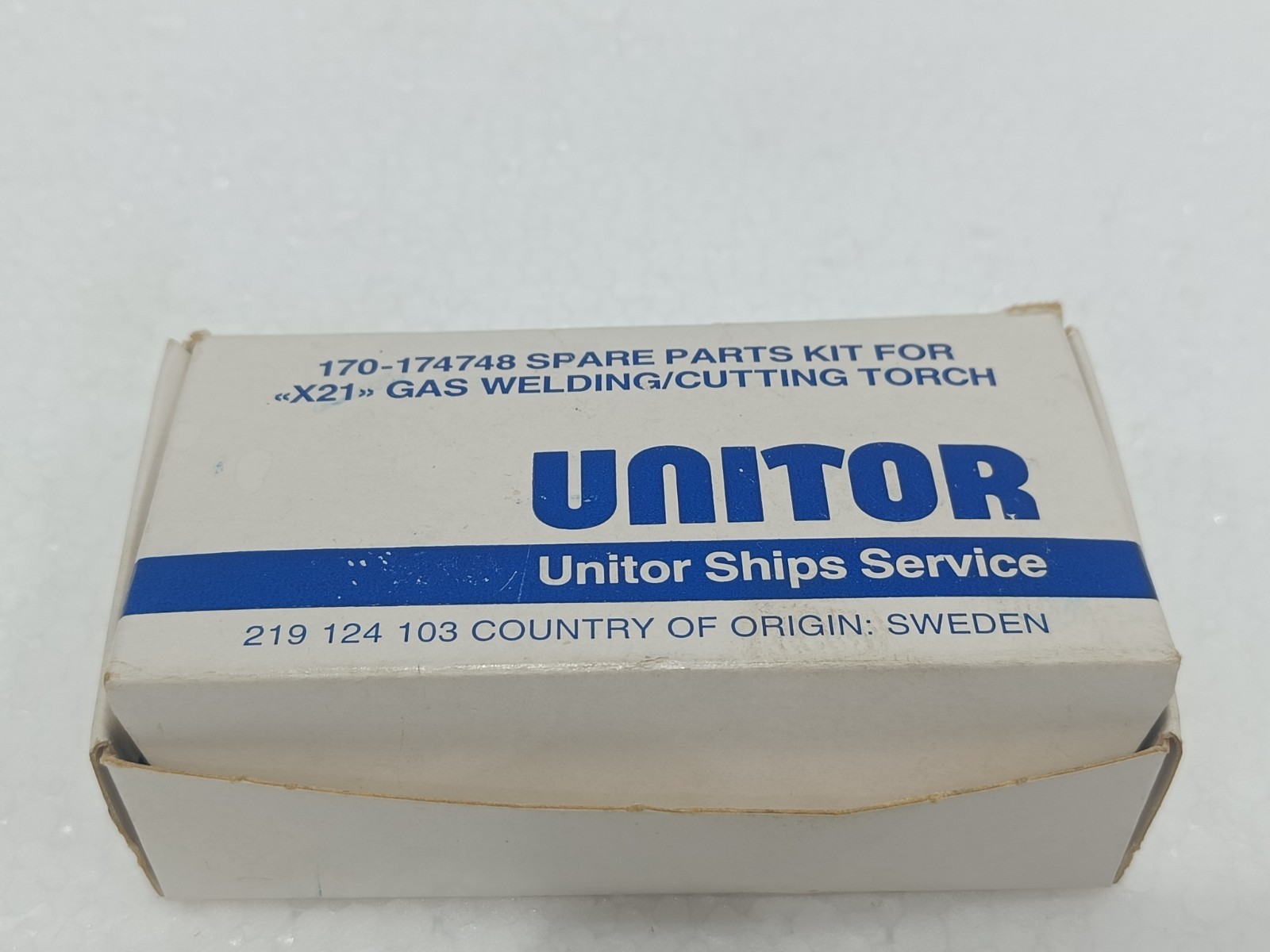 UNITOR X21 OXY ACETYLENE WELDING CUTTING TORCH KIT TIPS & ACCESSORIES INCOMPLETE