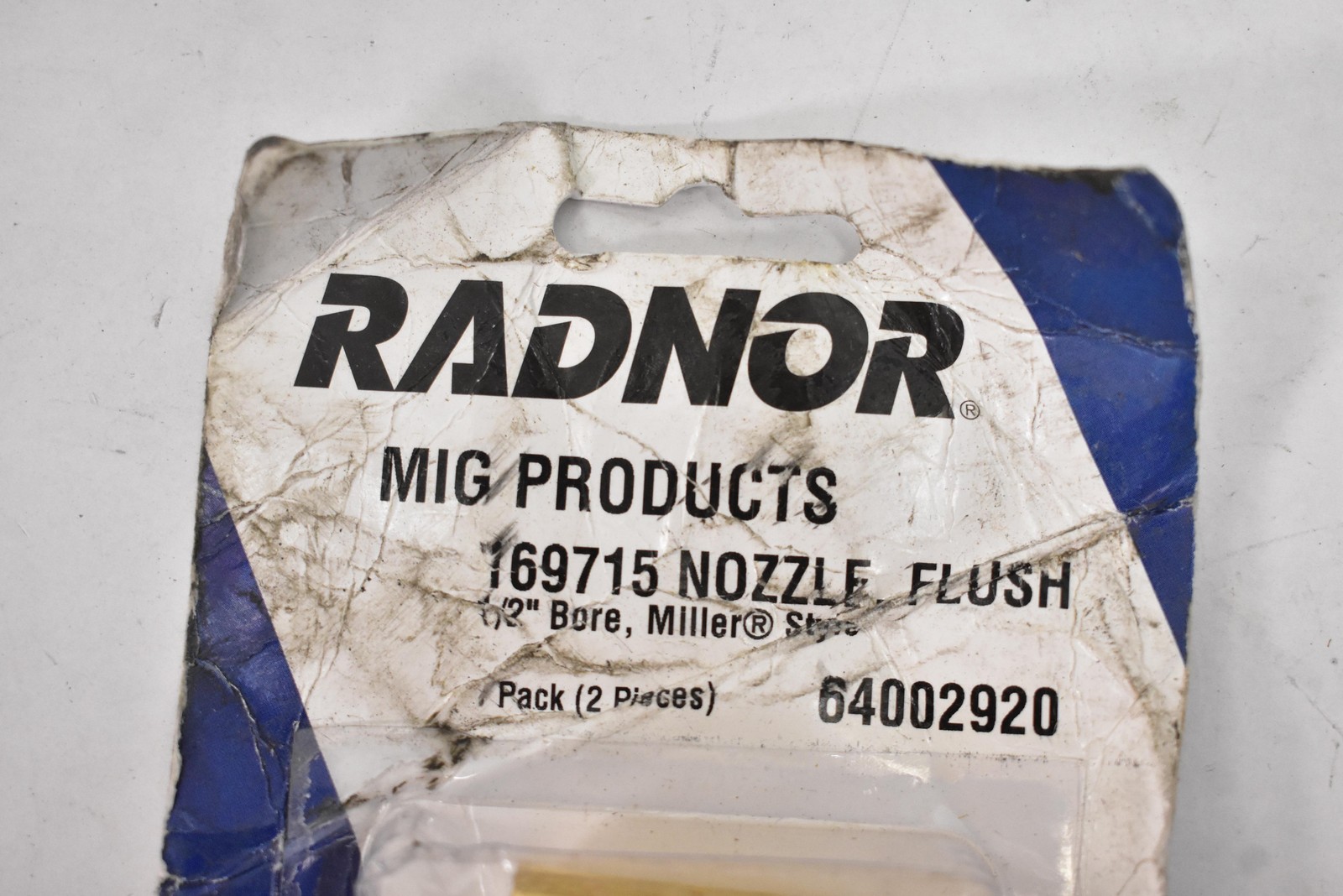 Radnor 169715 MIG Nozzle Flush 5/8 Bore Miller Style Pack 2 64002920 Welding