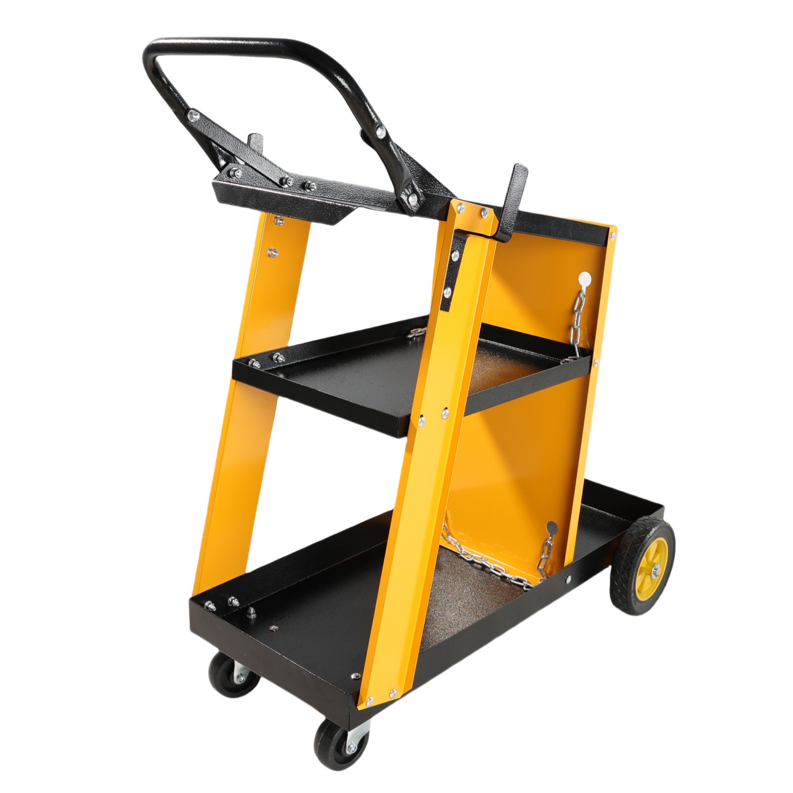 Multi Function 3 Tier Welding Cart Heavy Duty Cart with Upgrade Handles 200lbs